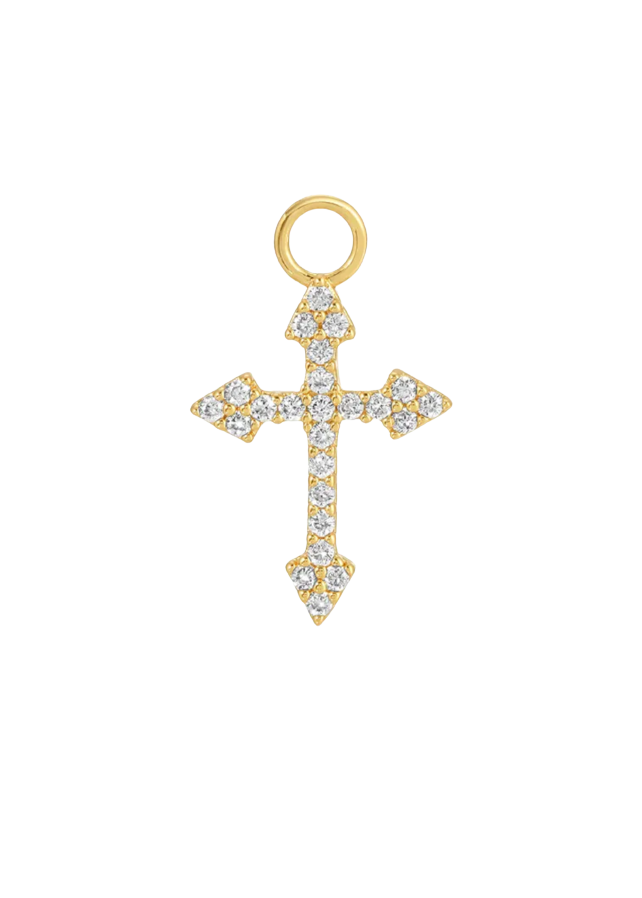 Cross Earring Charm - by Atelier 18
