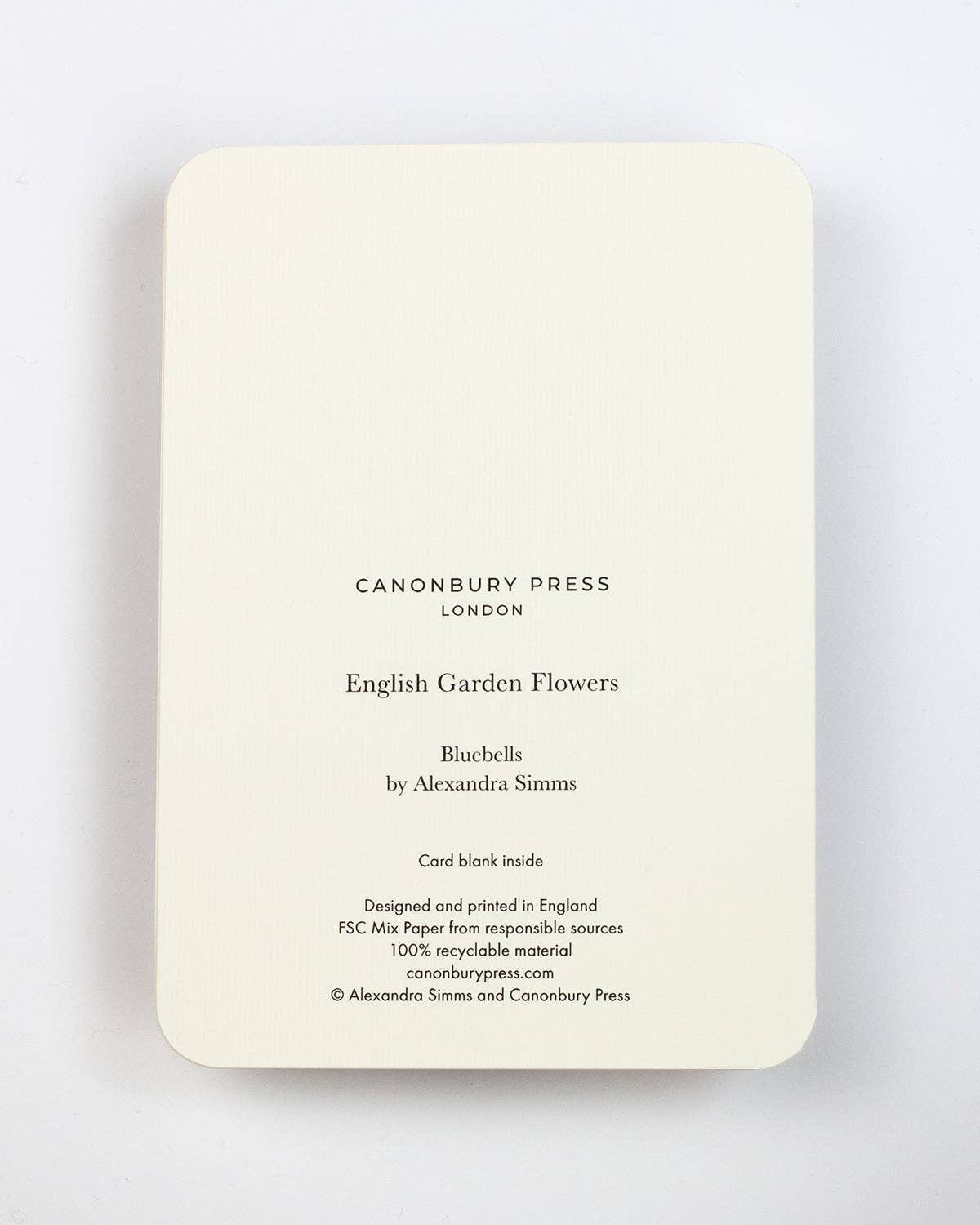 Bluebells Greeting Card | Birthday Card | Luxury Cards