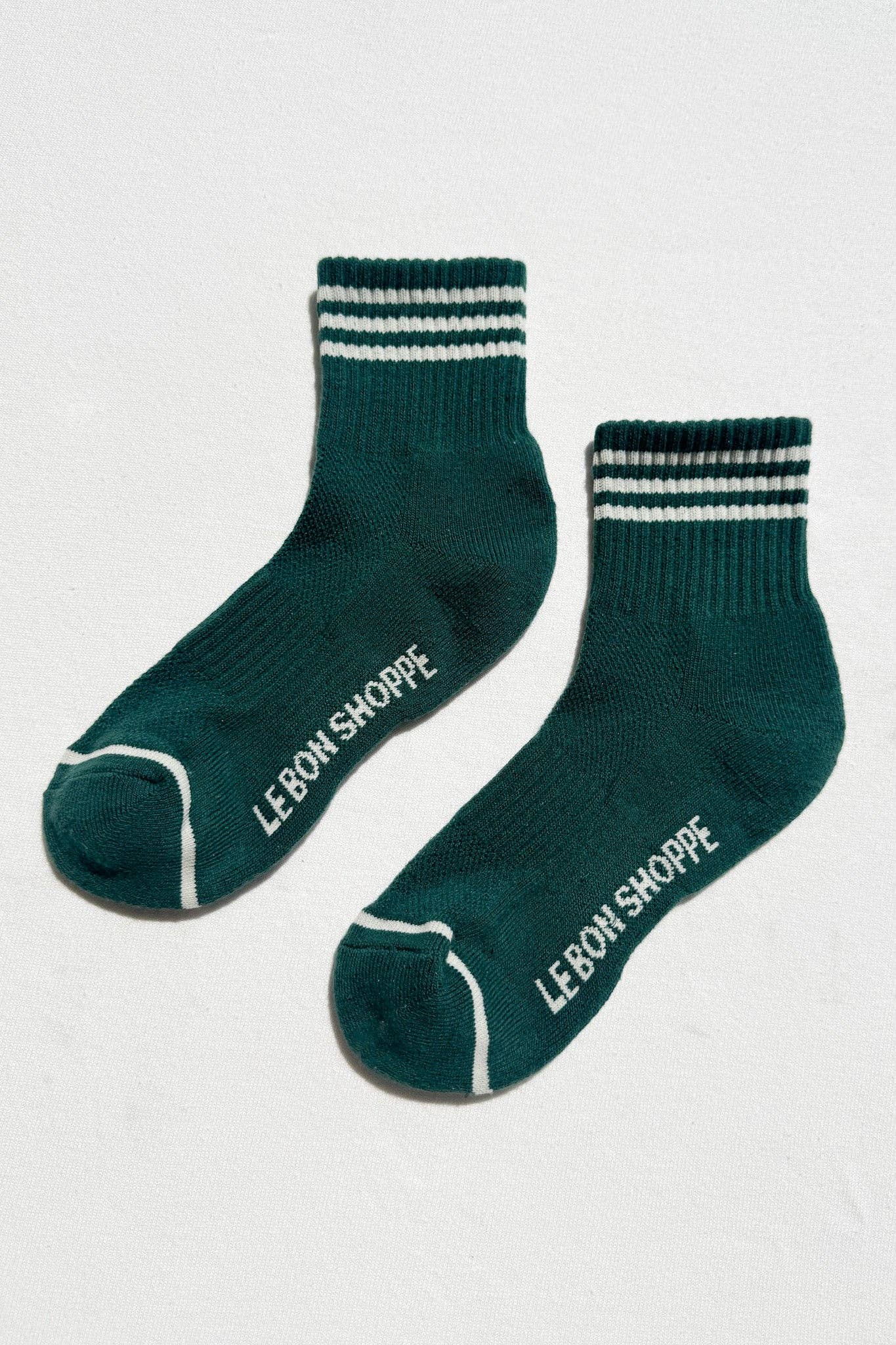 Girlfriend Socks: Hunter Green - Le Bon Shoppe