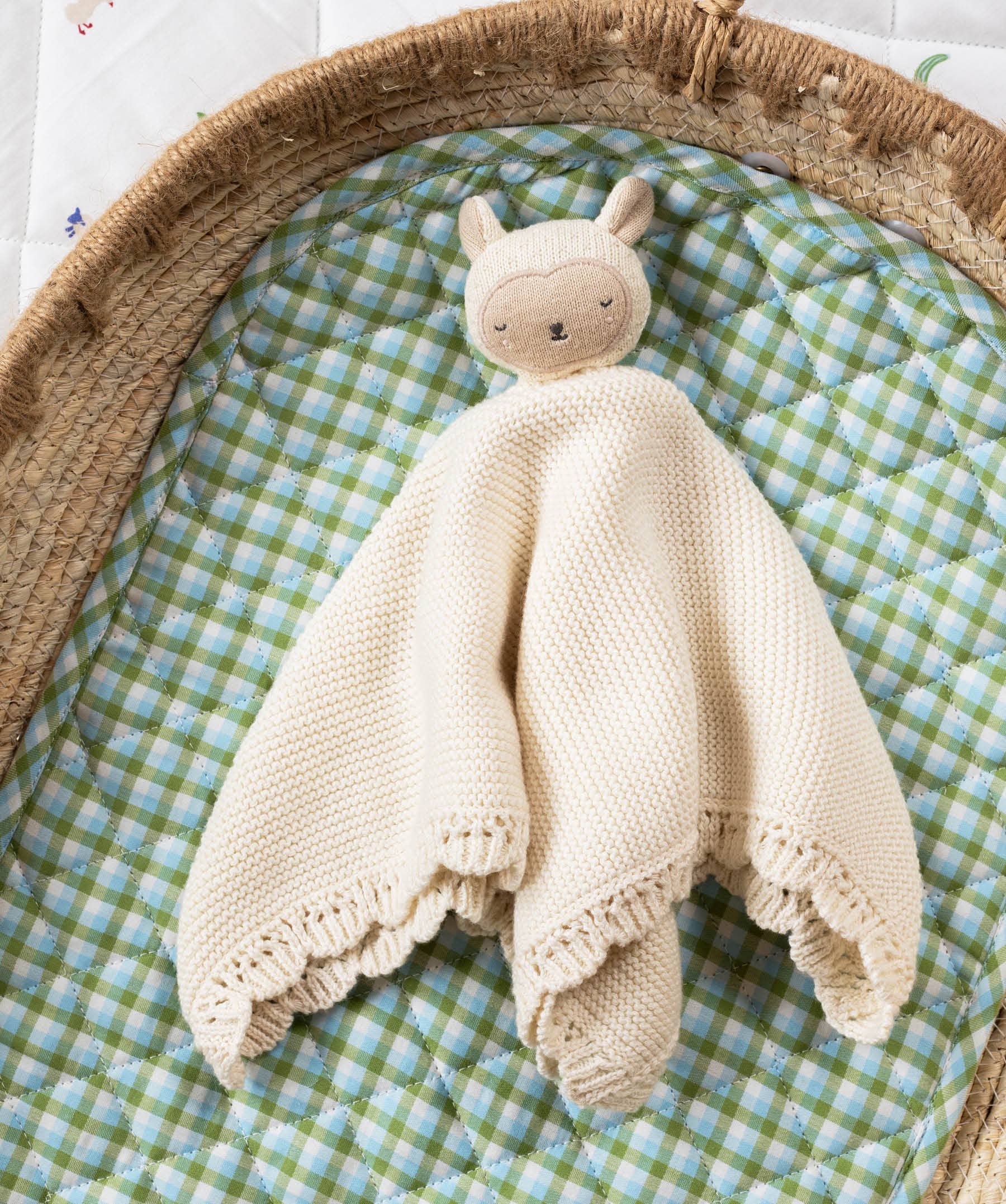 Avery Row Cuddle Cloth  - Sleepy Sheep