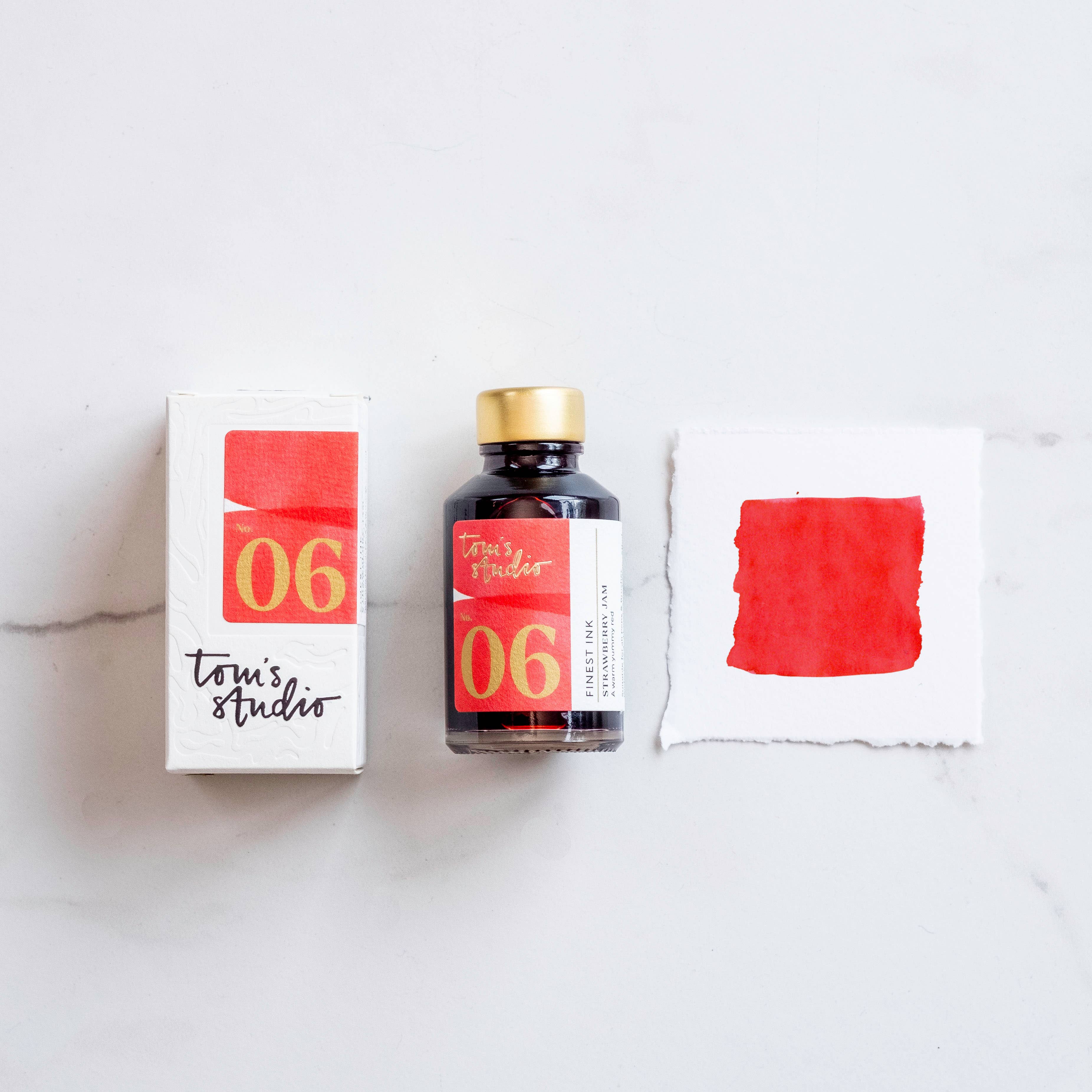 Tom’ Studio Fountain Pen Ink - various colours