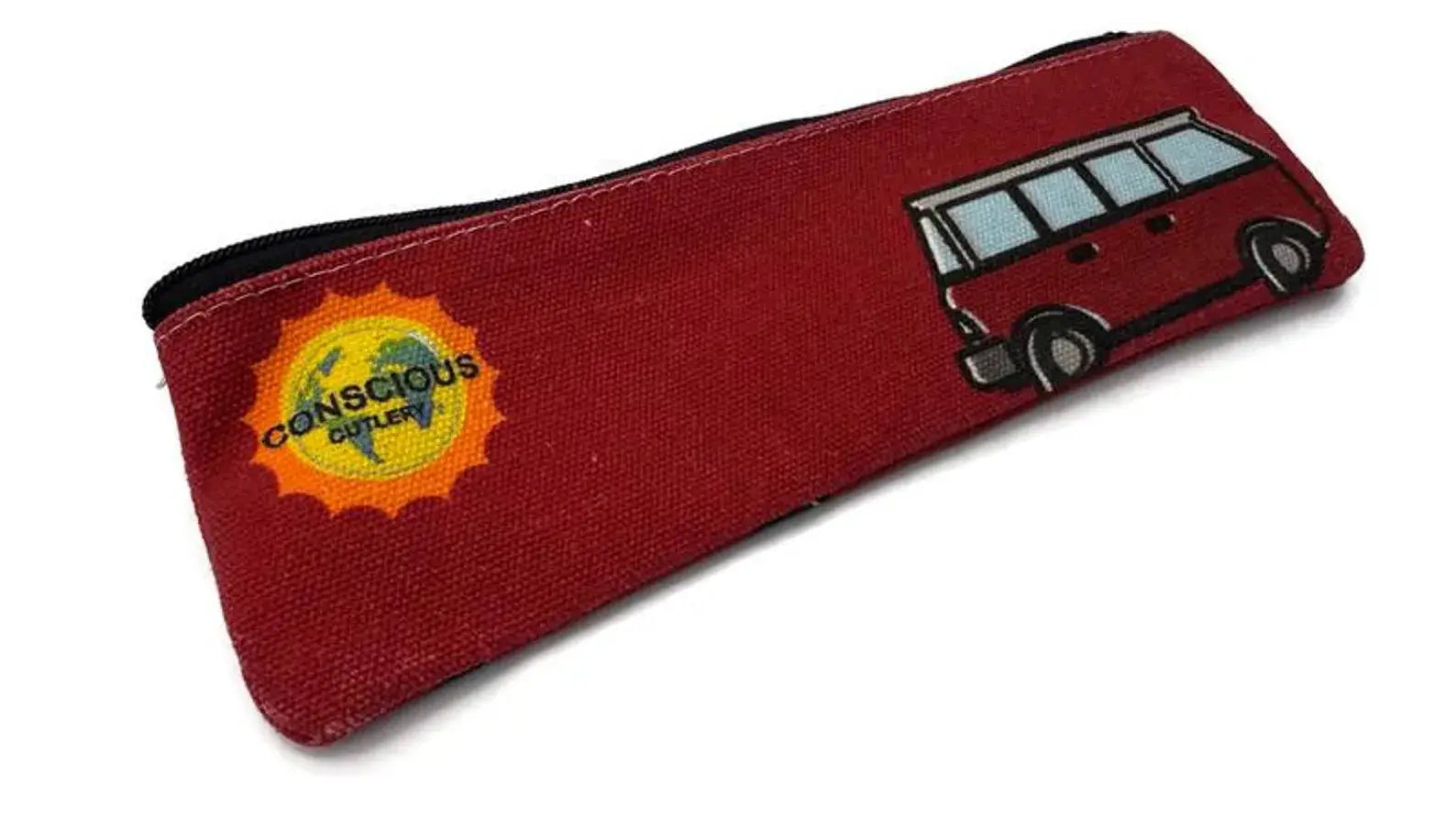 Red Vanagon Travel Cutlery Set — Conscious Cutlery