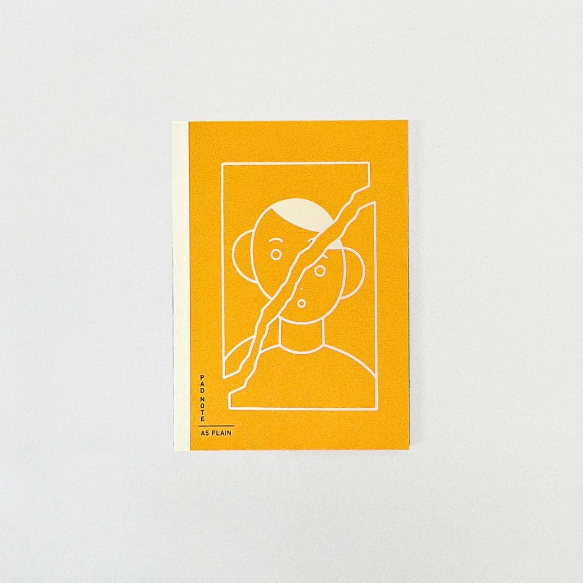 Sikigu Pad Note Unpis Edition A5 [Grid, Plain]: Plain Yellow