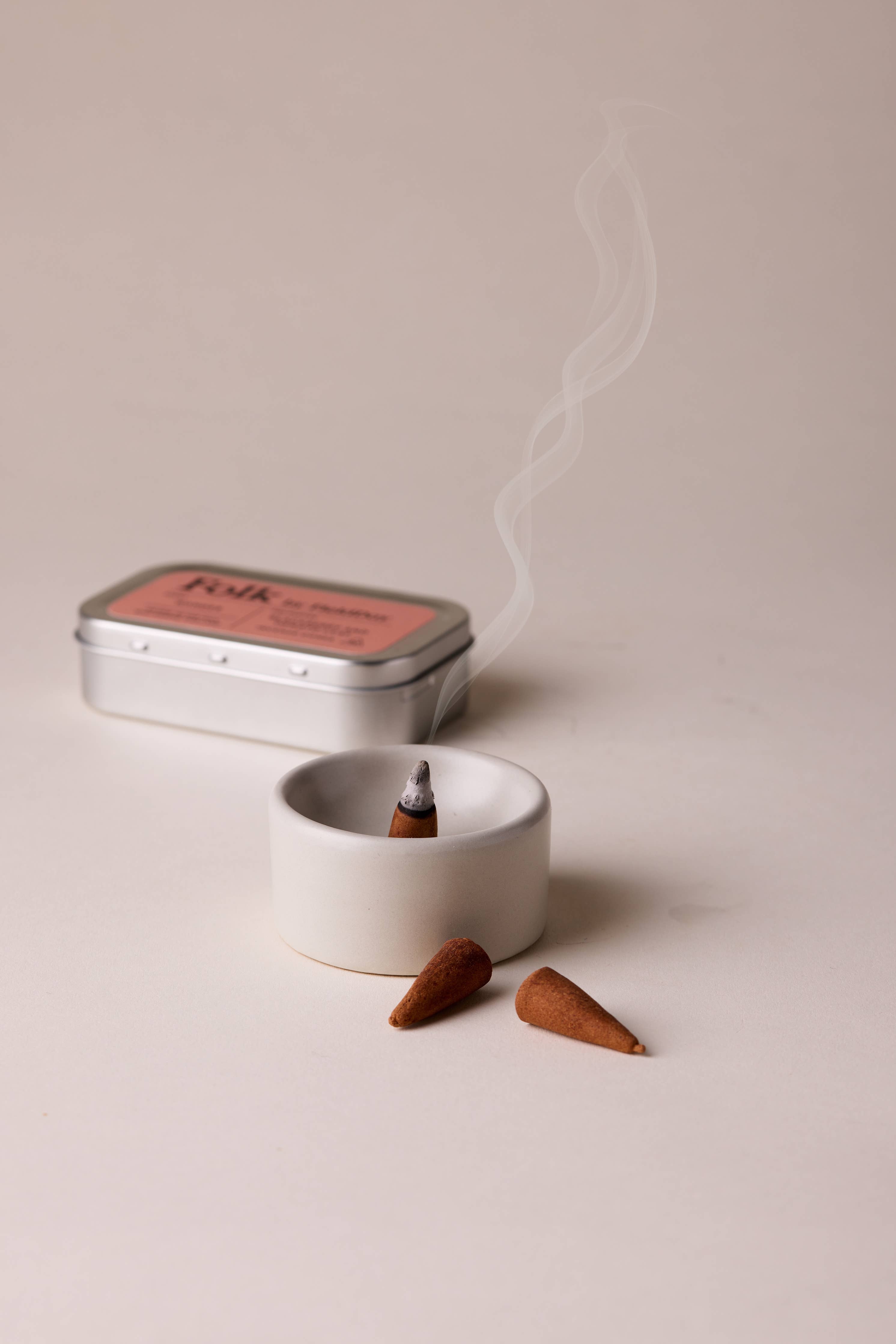 Wander Folk Tin of Incense Cones - by FieldDay