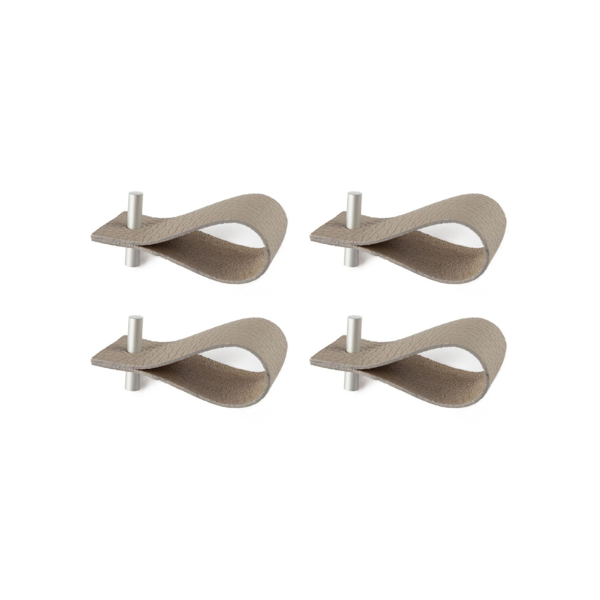 Leather napkin rings (set of 4)