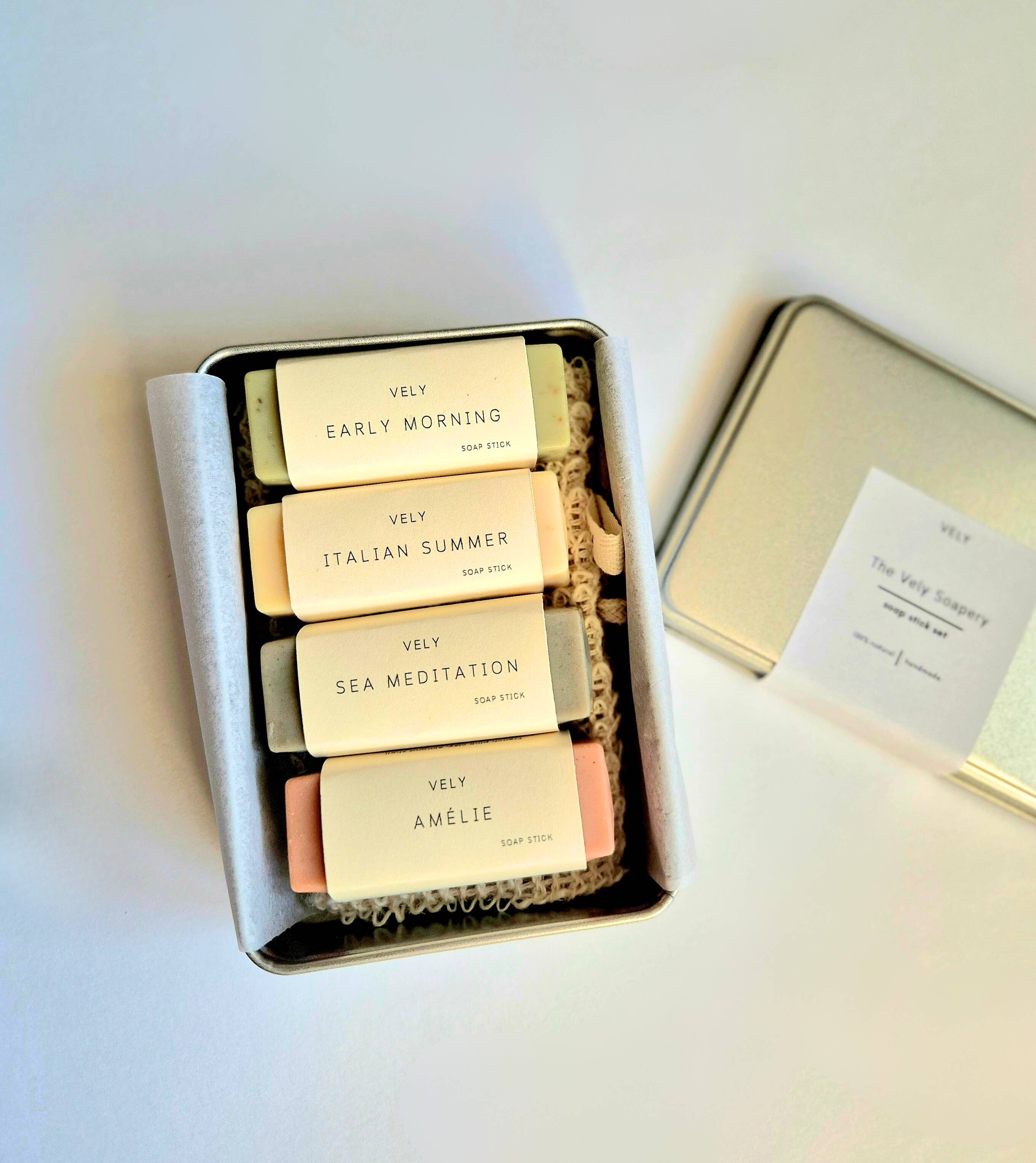 Natural Handmade Guest Soap Set