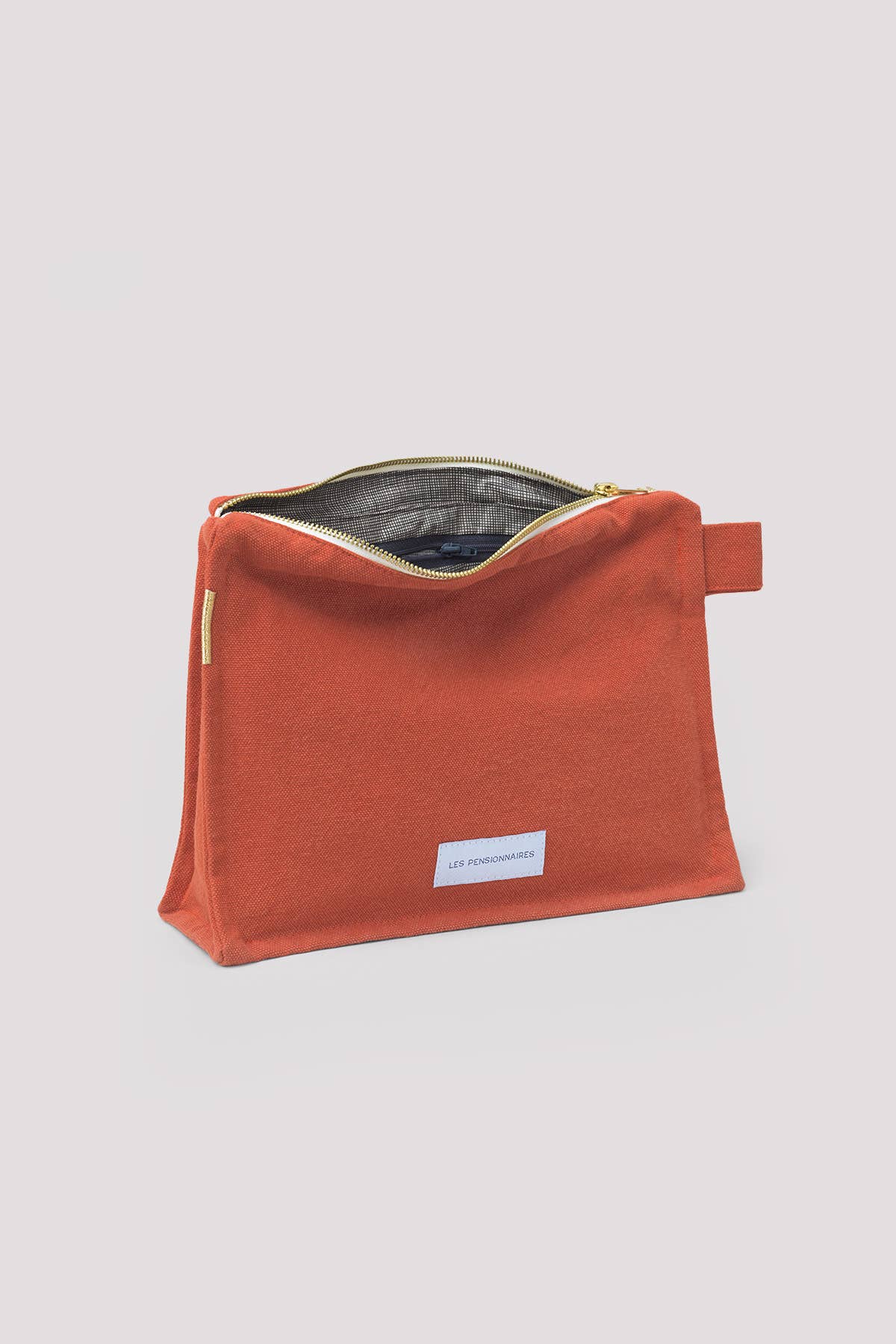 Les Pensionnaires Toiletry Bag in Flamboyant Orange