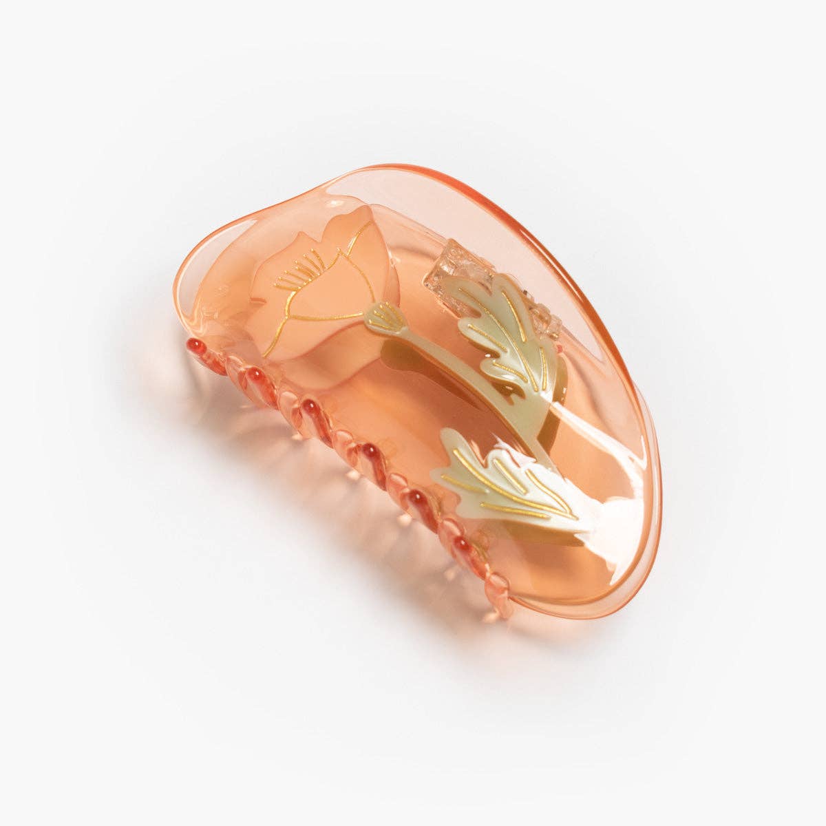 California Poppy Claw Clip — Winona Irene