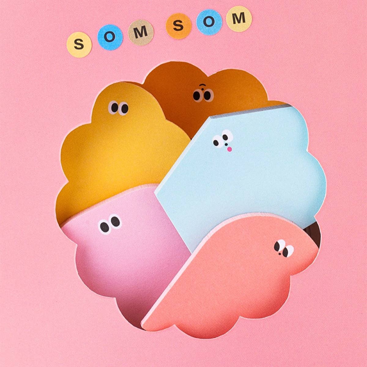 Livework Somsom Small Sticky Memo: House