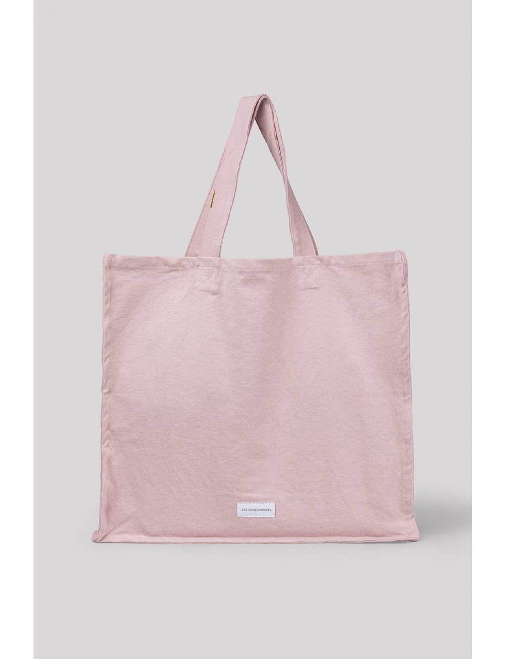 Delicate Pink Organic Cotton Canvas Tote