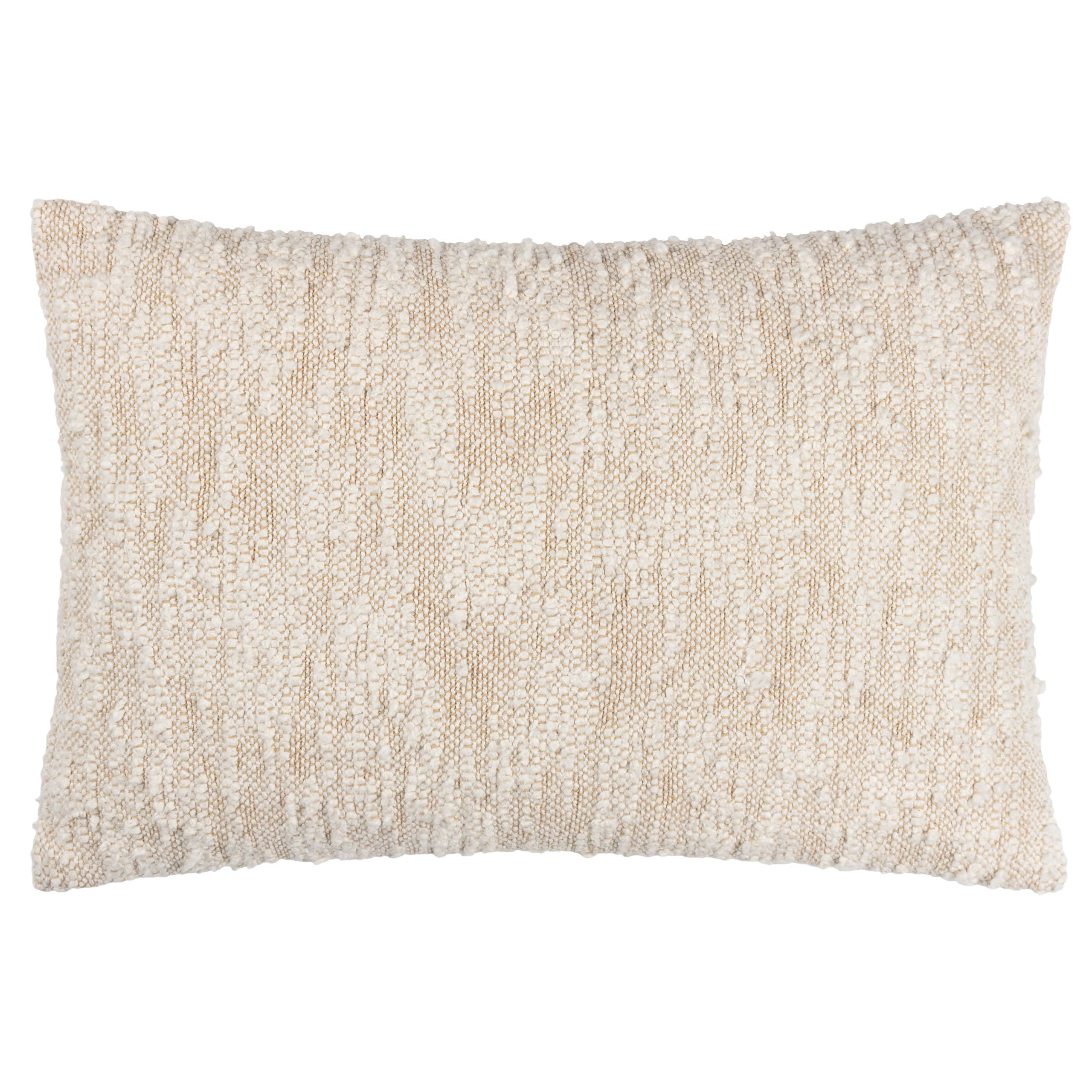 Eloise Cushion Natural: Natural / Feather Filled / 40 x 60cm