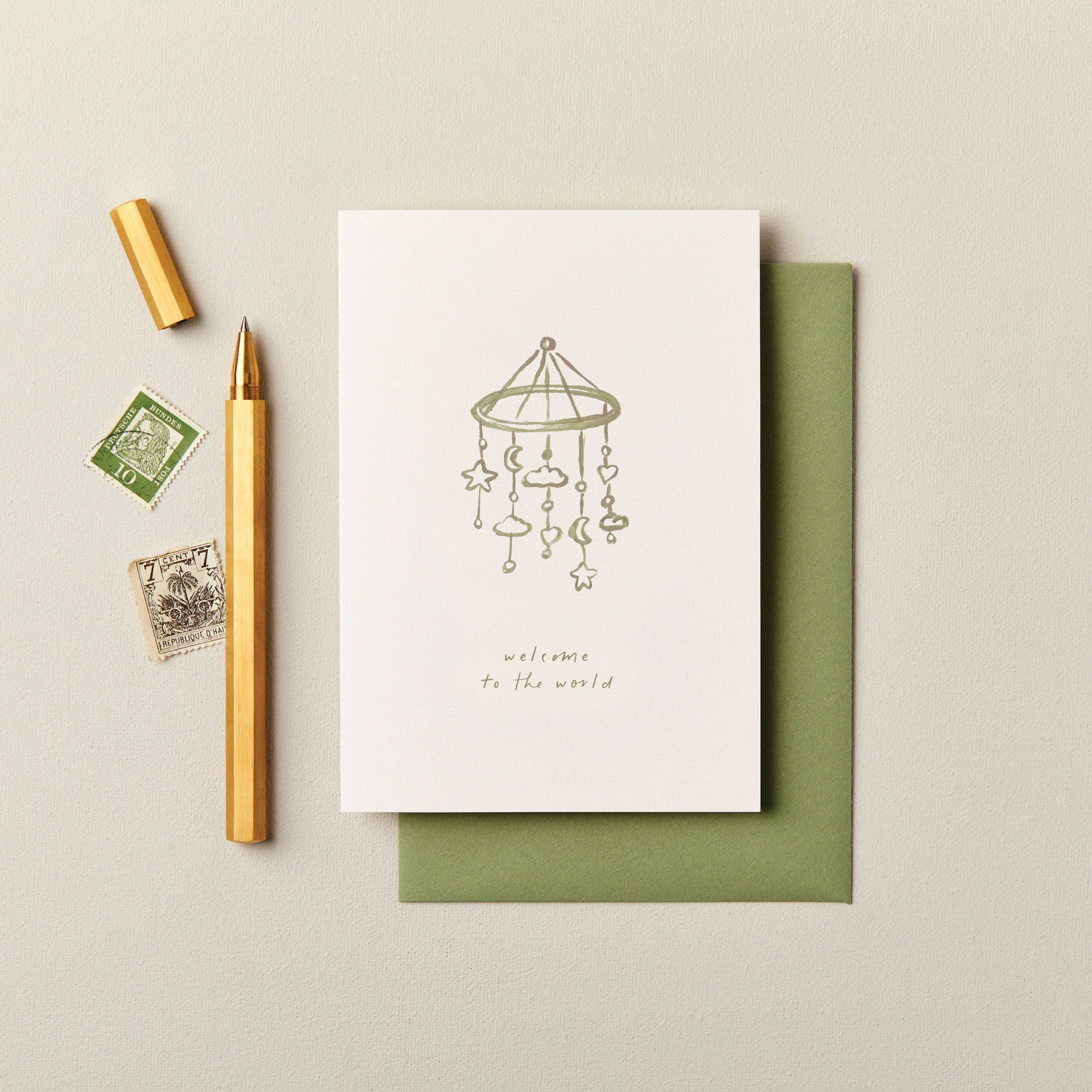 Welcome New Baby Card | New Arrival Card | New Parents Card