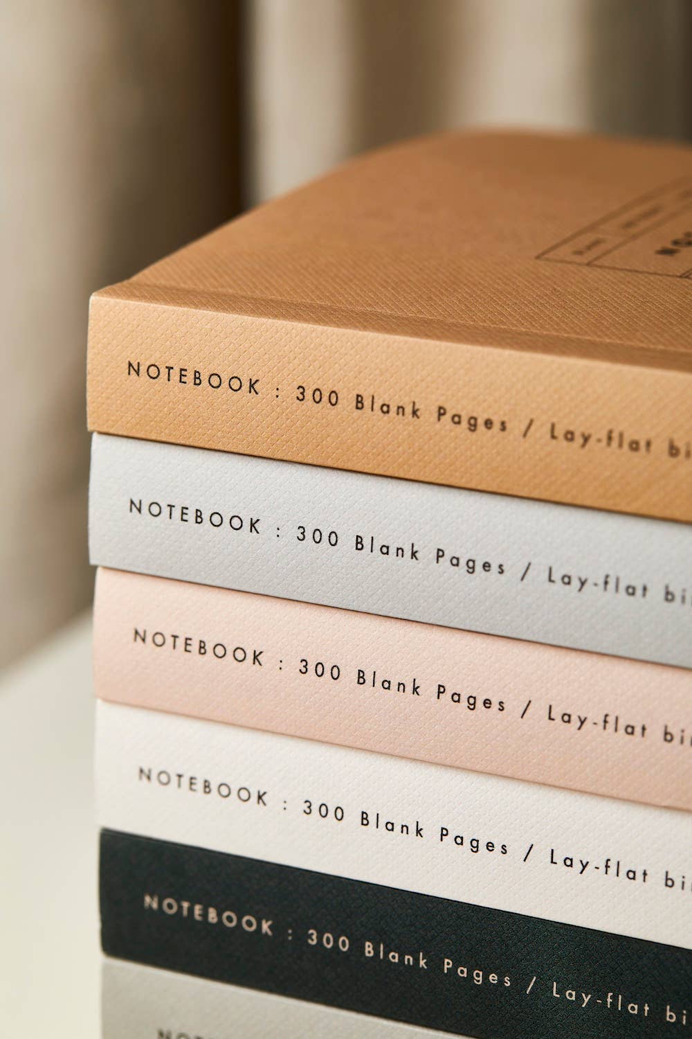 Vol 13: Cloudy Grey 300 Page Blank Lay Flat Notebook