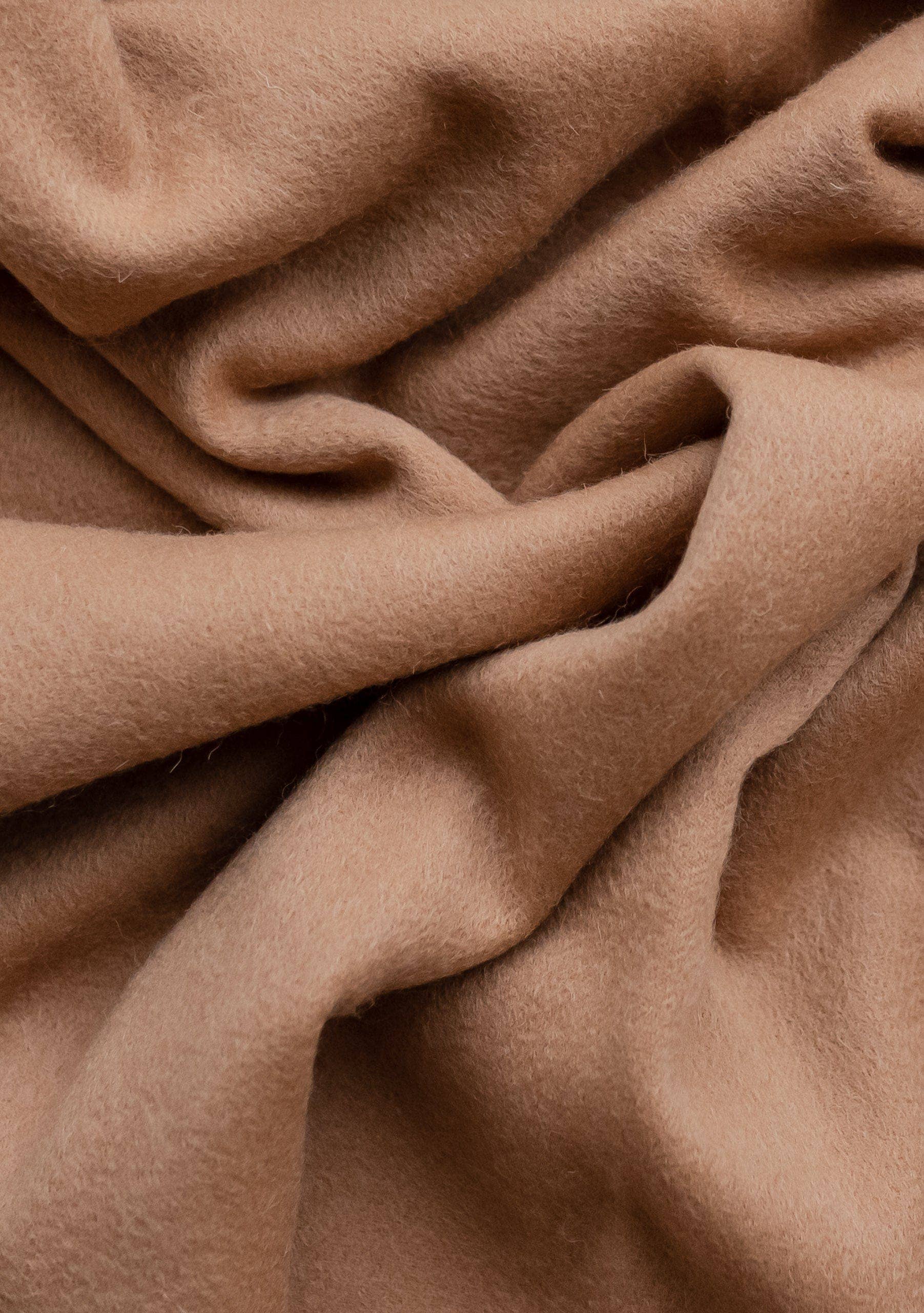 Lambswool Blanket in Camel -  TBCo