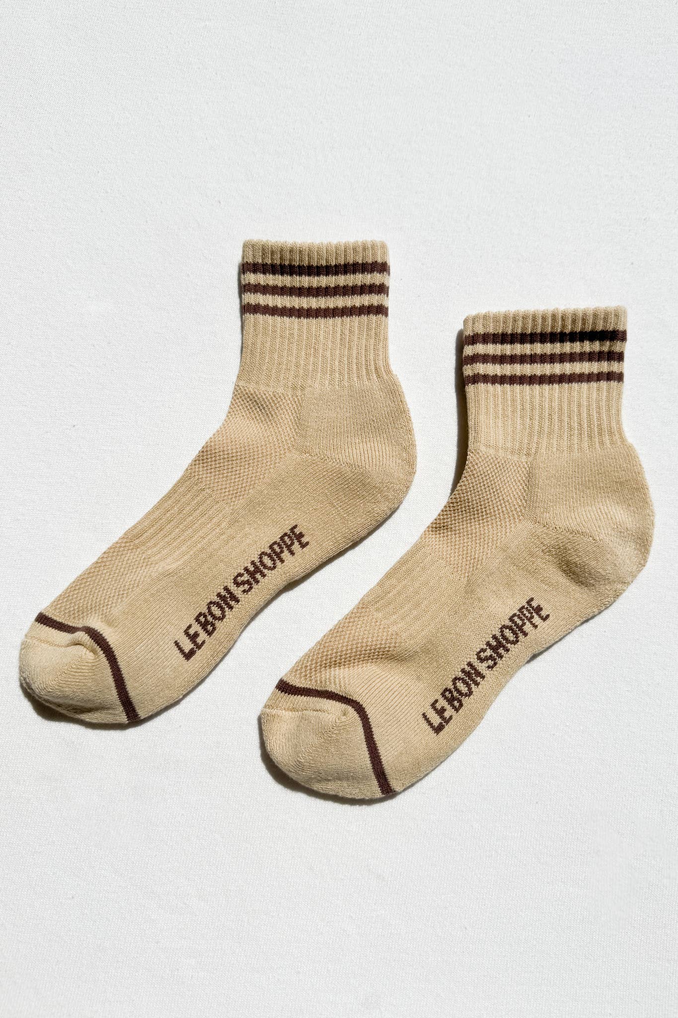 Girlfriend Socks Bright Grey - Le Bon Shoppe