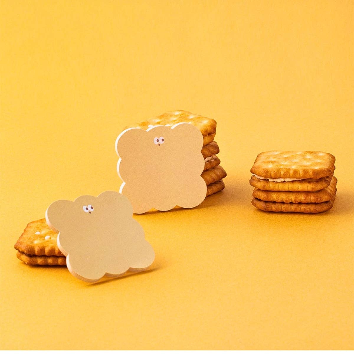Livework Somsom Small Sticky Memo: Popcorn