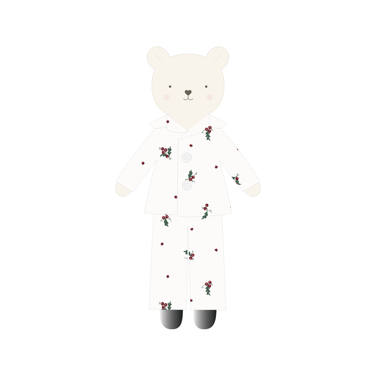 Christmas Soft Toy - Polar Bear