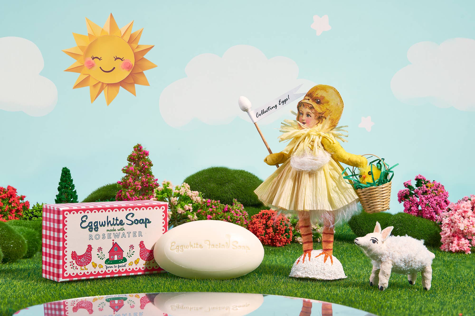 Eggwhite & Rosewater Facial Soap