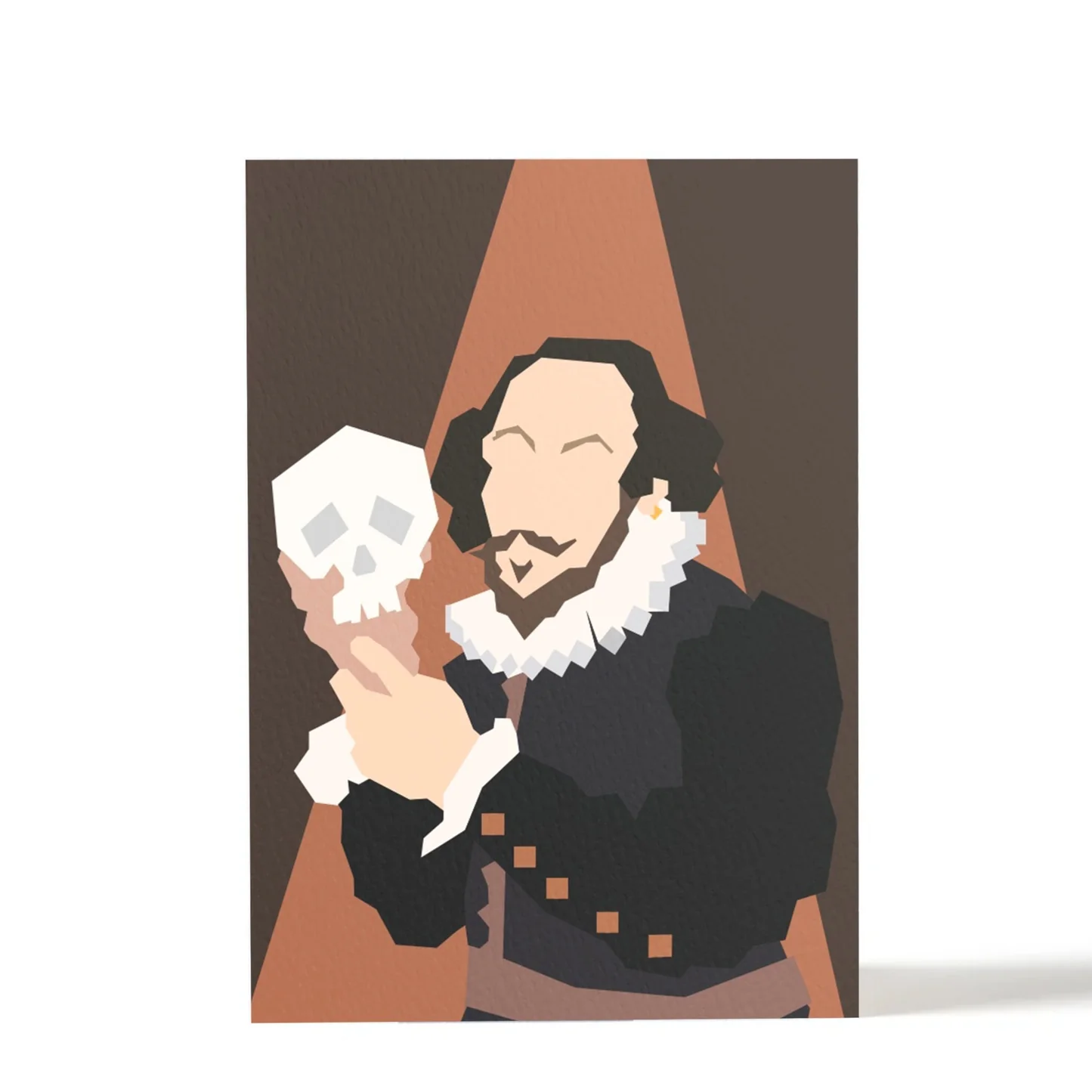 Shakespeare Greetings Card - by SID