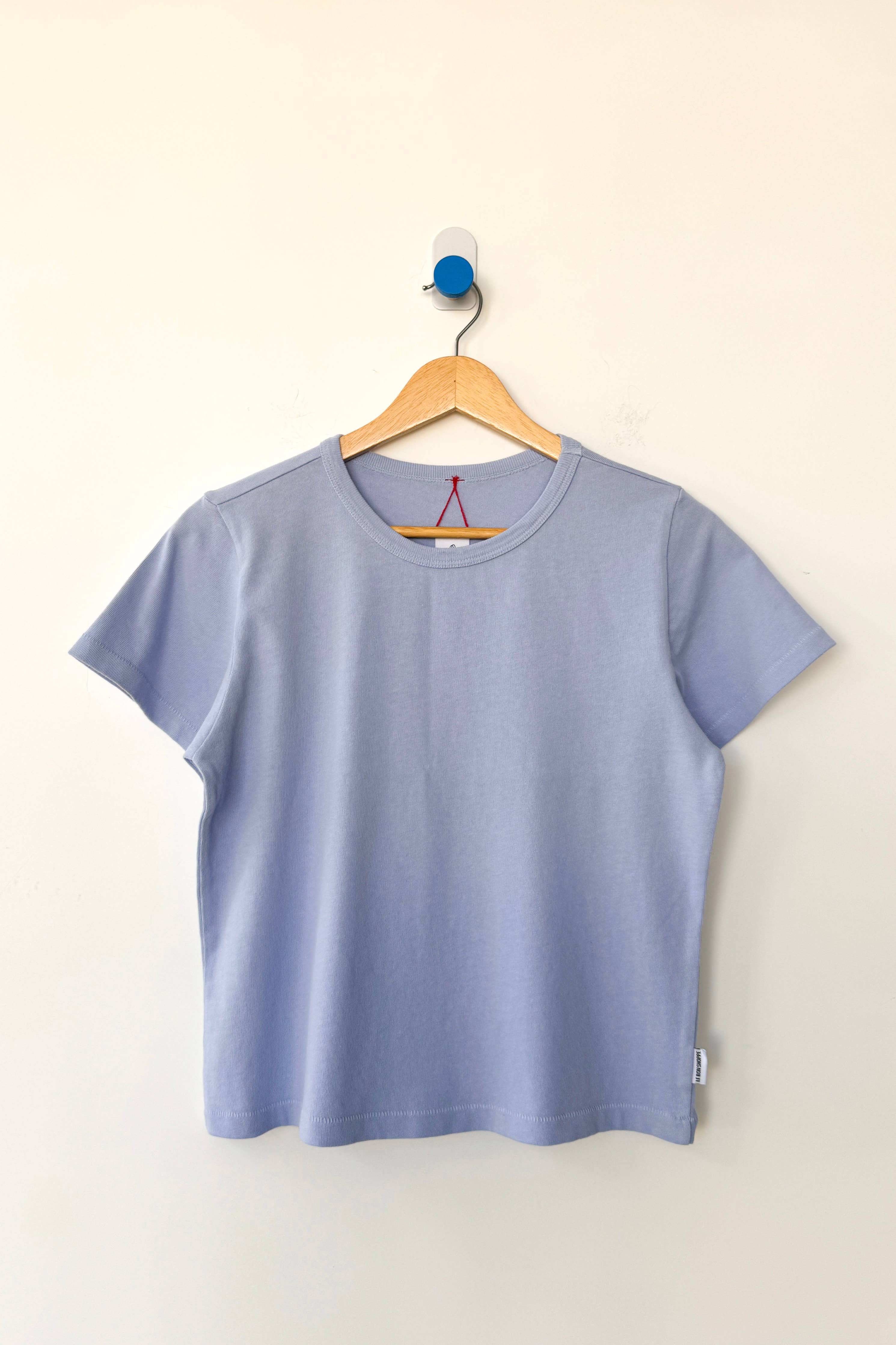 The Little Boy Tee in Premium Jersey: Serenity — Le Bon Shoppe