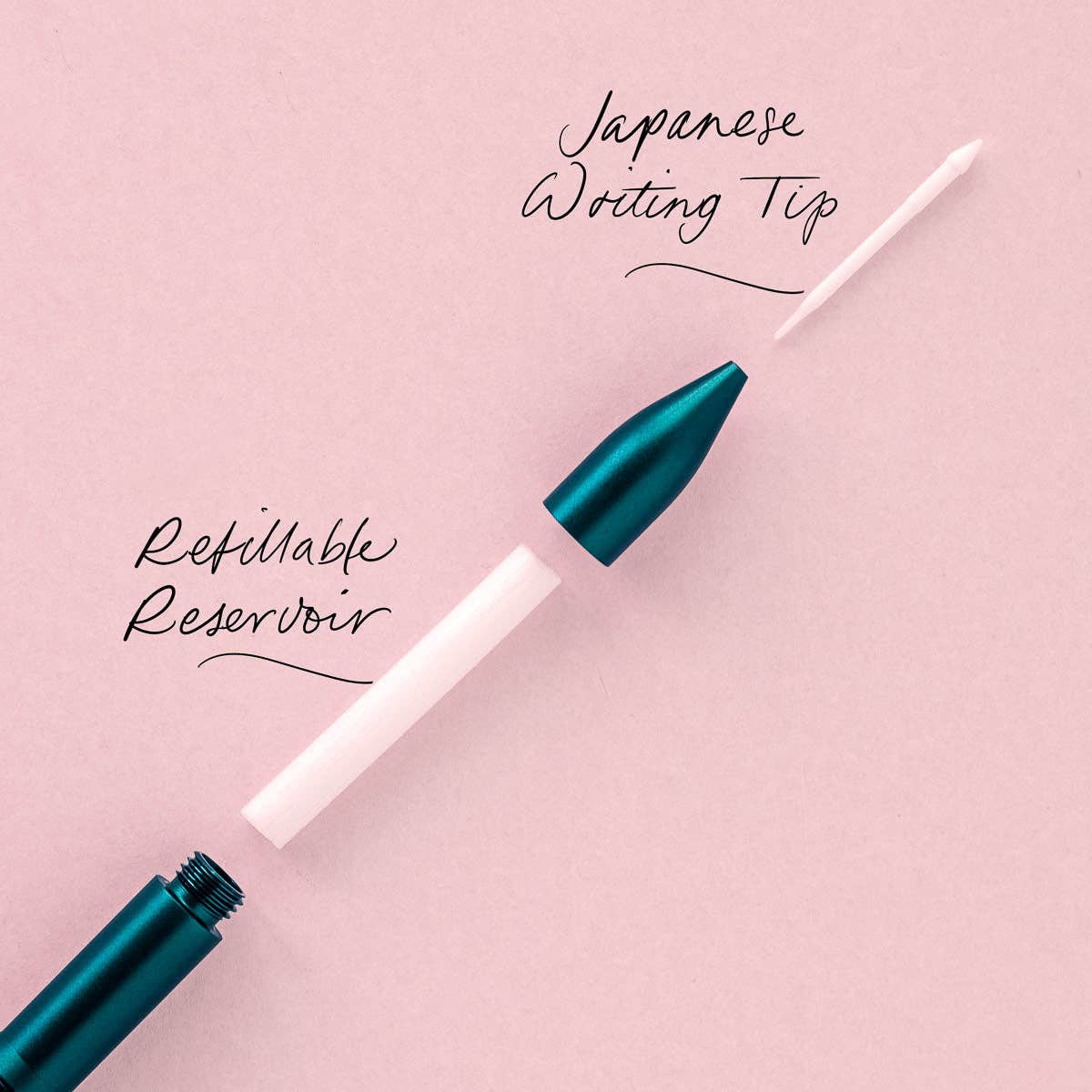The Wren - Refillable Writing Pen: Ivy