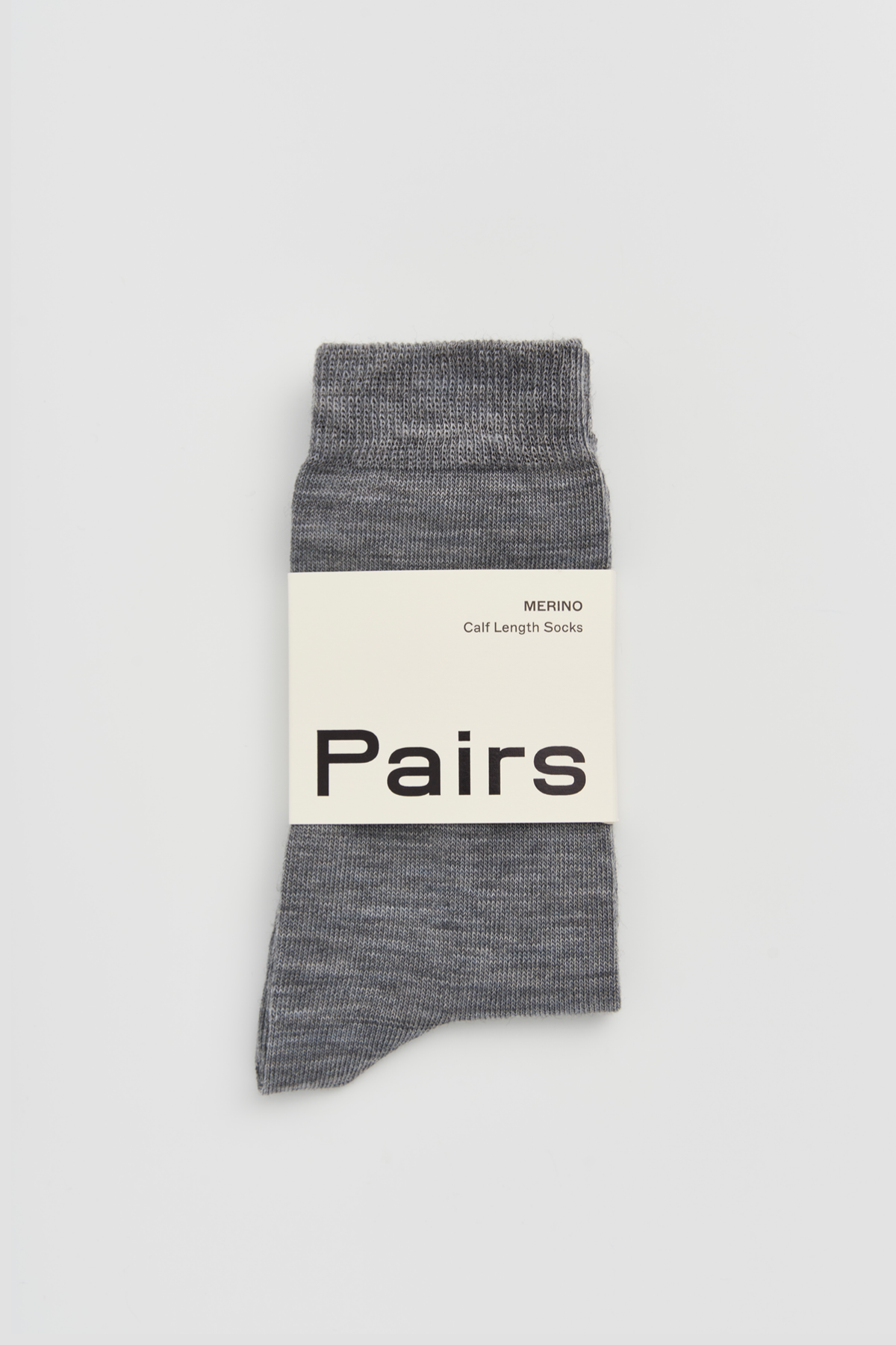 Correct Grey Merino Socks: Correct Grey / Large (UK 11-13)