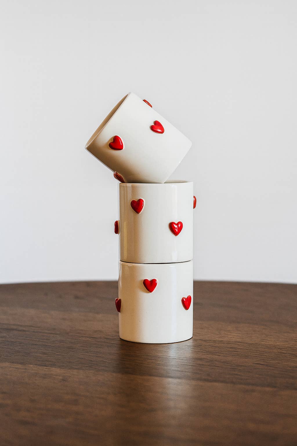 Ceramic Love Mug. St. Valentines Edition: Drawn Hearts - Studio ÜM