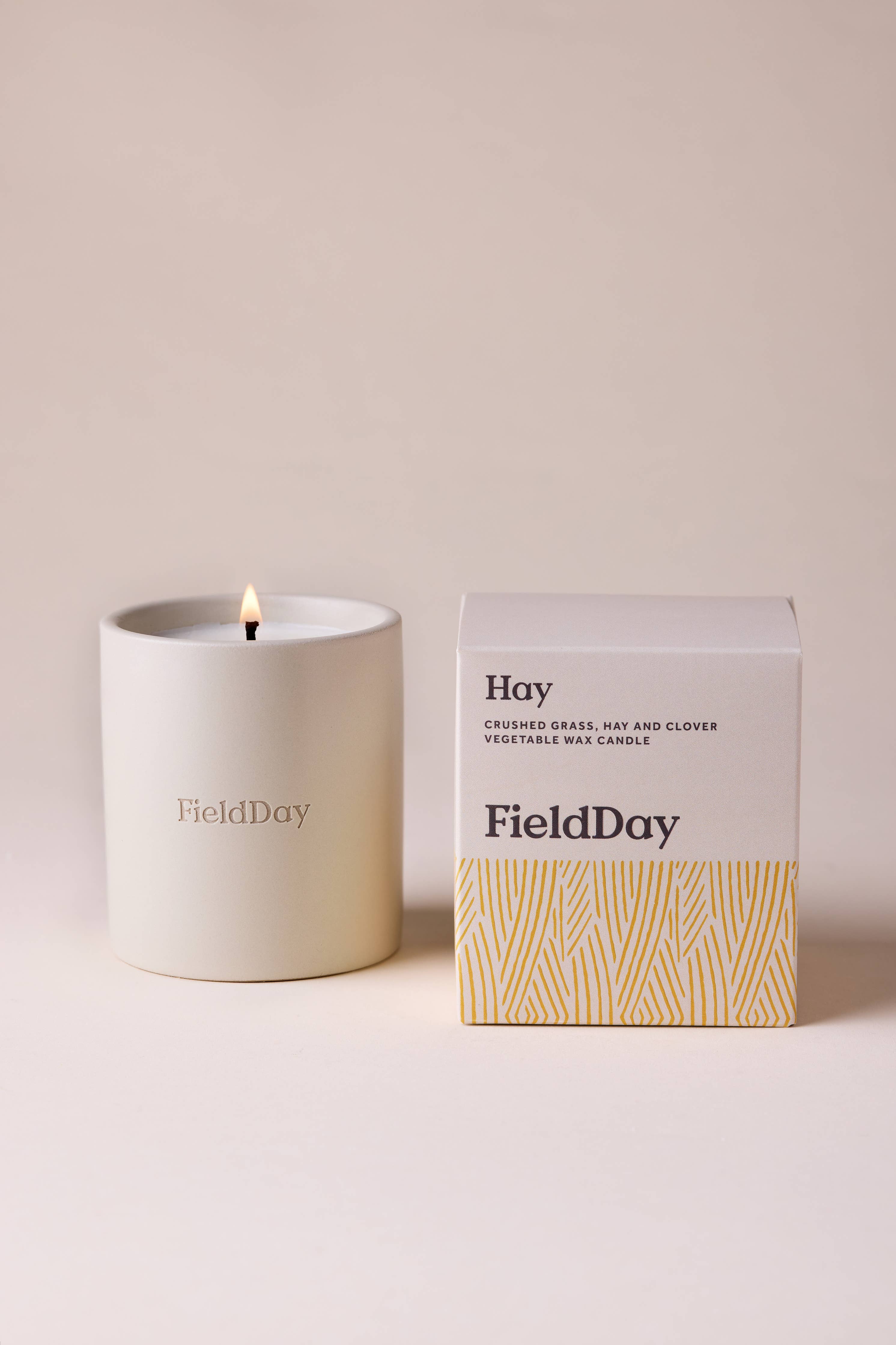 Hay Classic Vegetable Wax Stoneware Candle - Fieldday