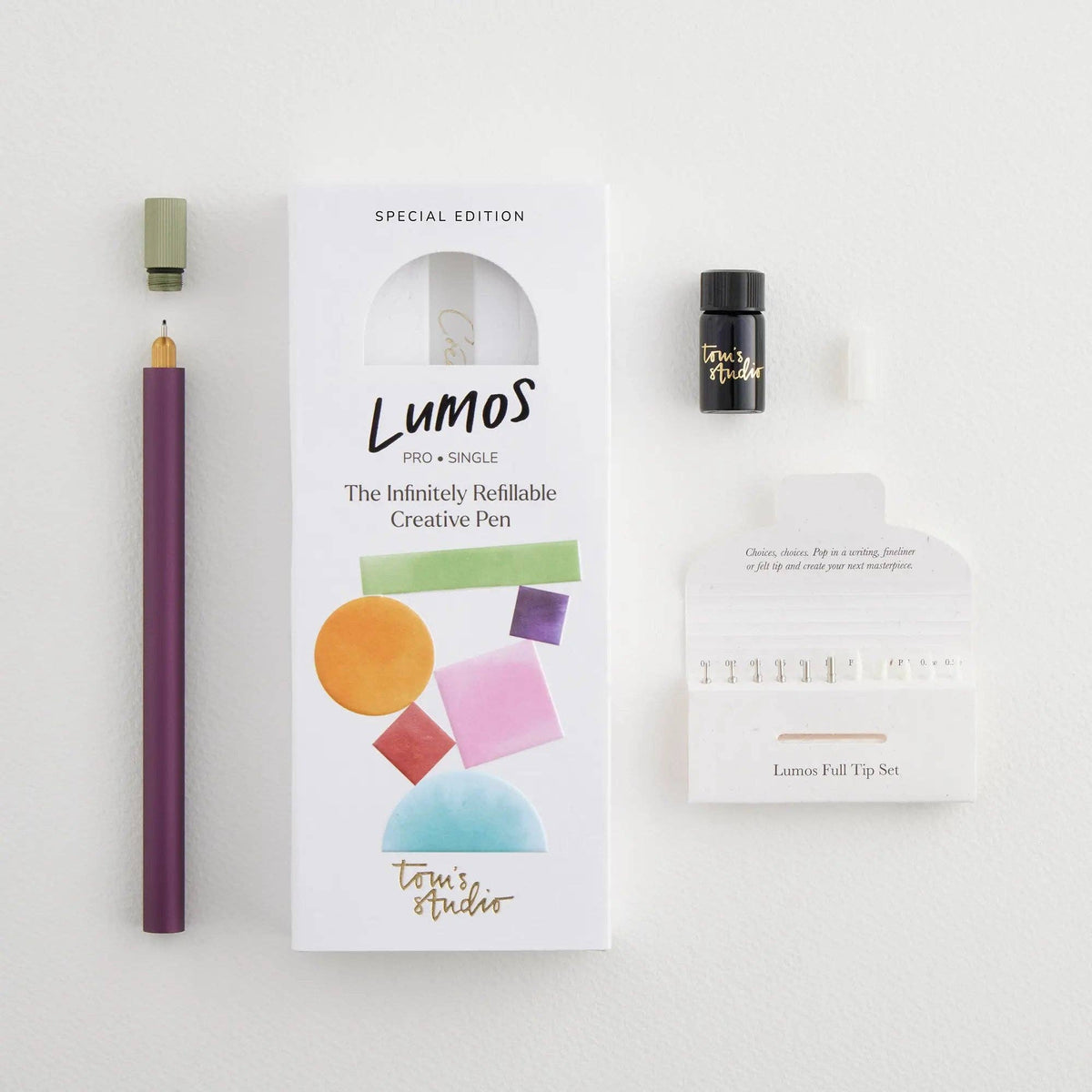 Lumos Pro - Colour Block: Sky Blue - Clementine / Duo Tip