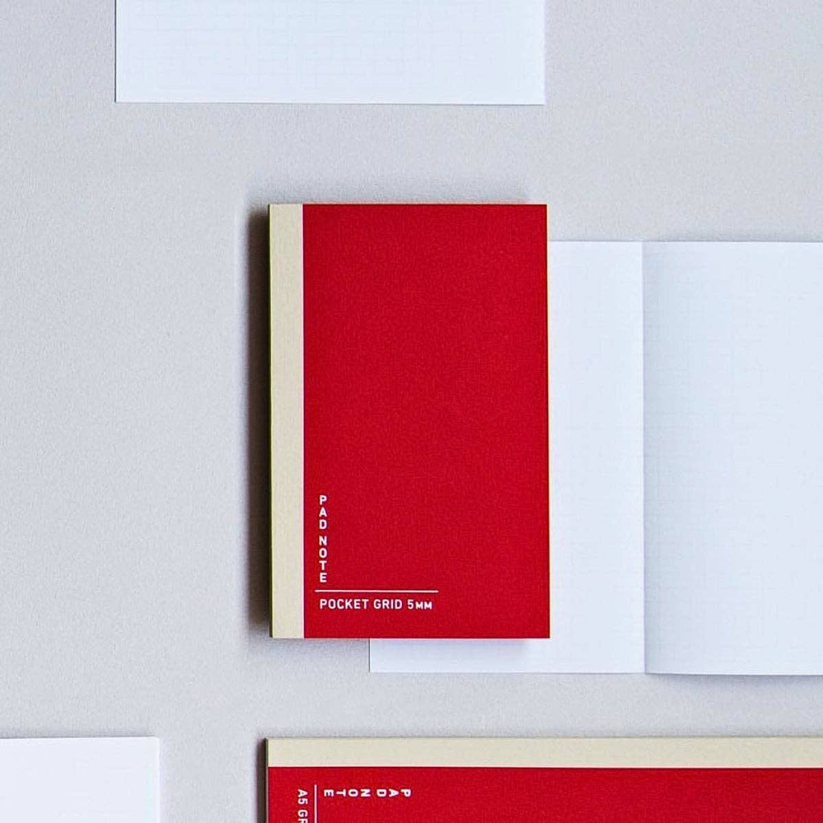 Sikigu Pad Note – Easy Peel Off Notebook: Gray / Square / Plain