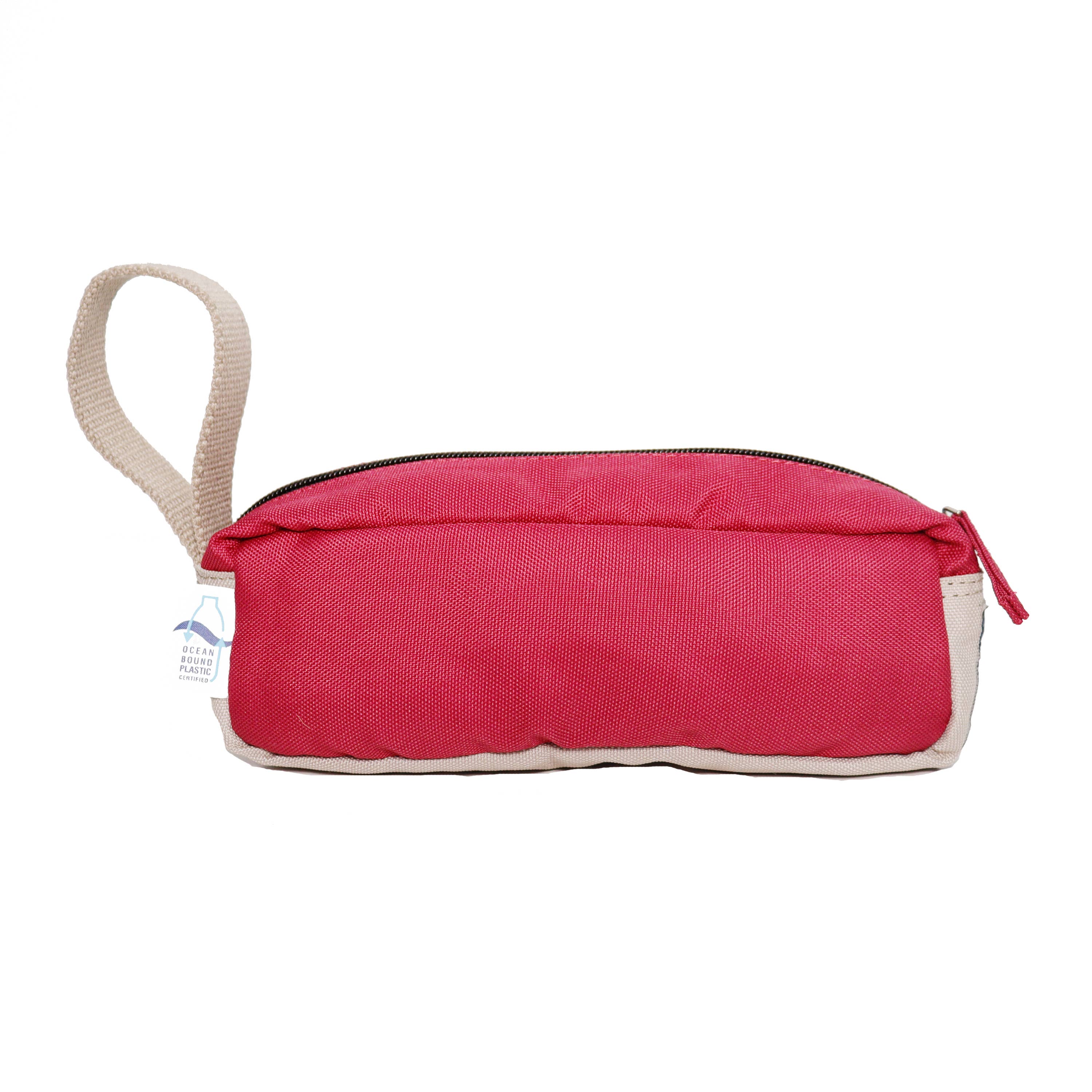 Pencil Case - Recycled Ocean Plastic - Red