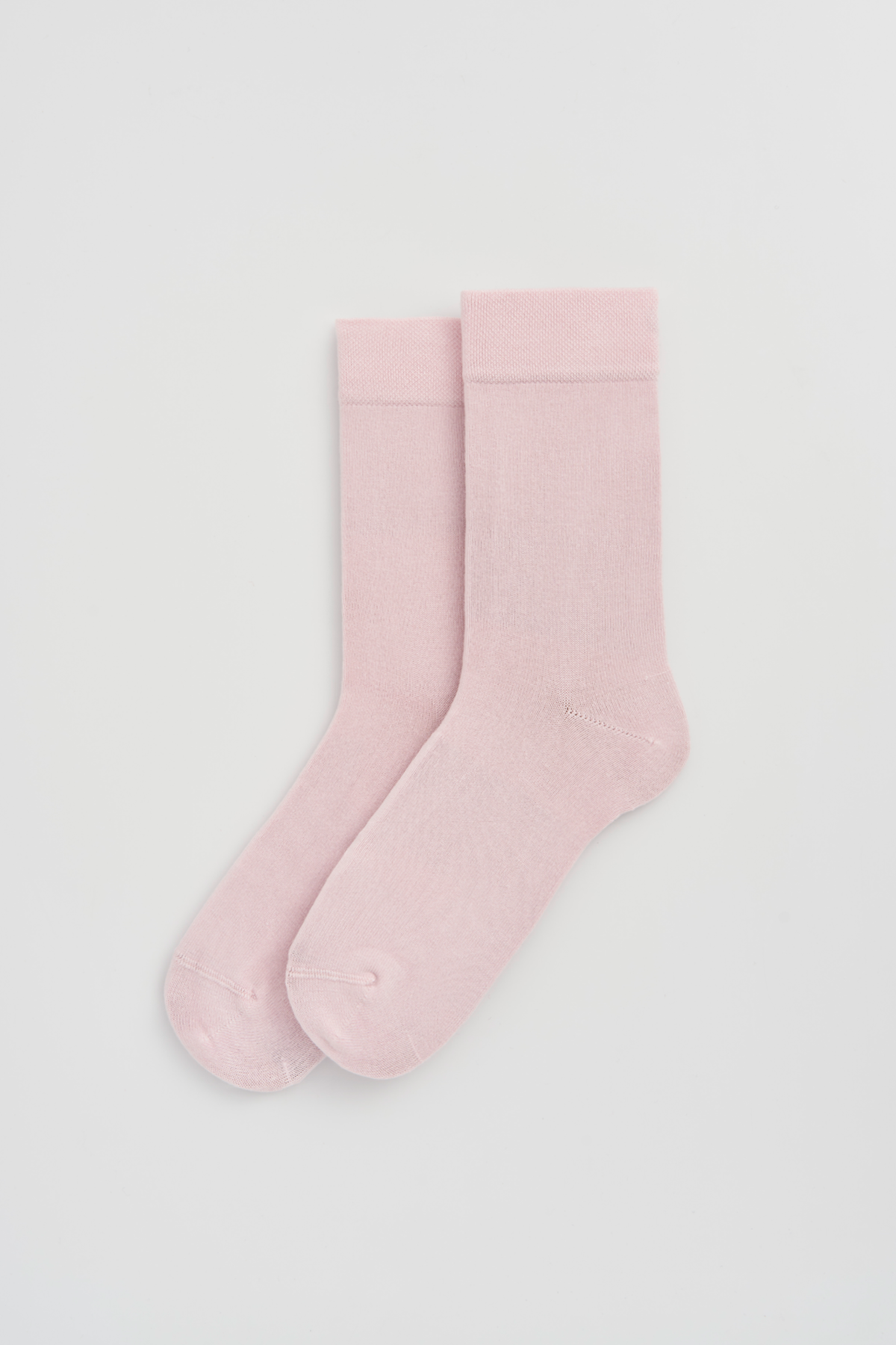 Marshmallow Pink Bamboo Socks: Marshmallow Pink / Large (UK 9-13)