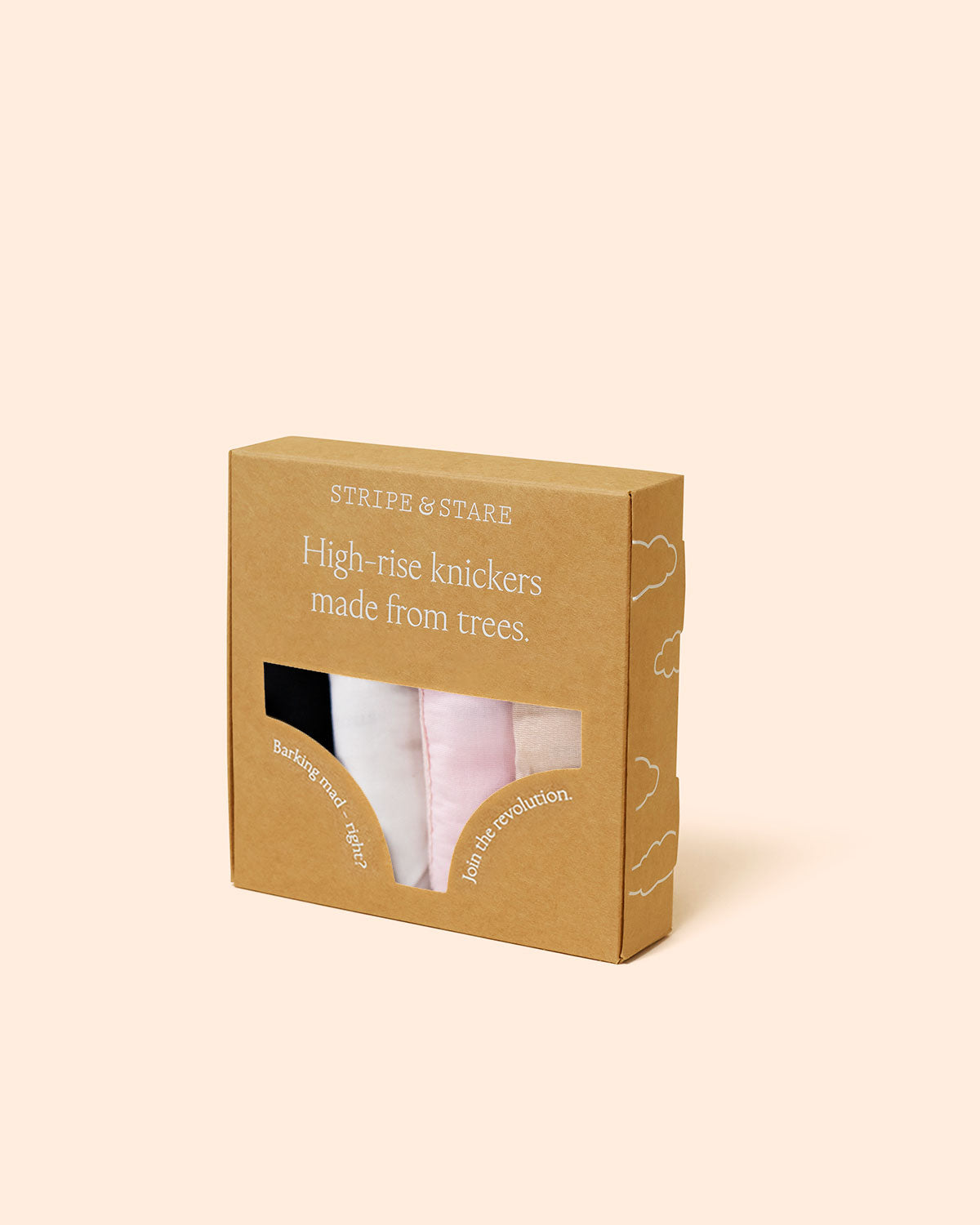 Stripe & Stare High Rise Knicker 4 Pack